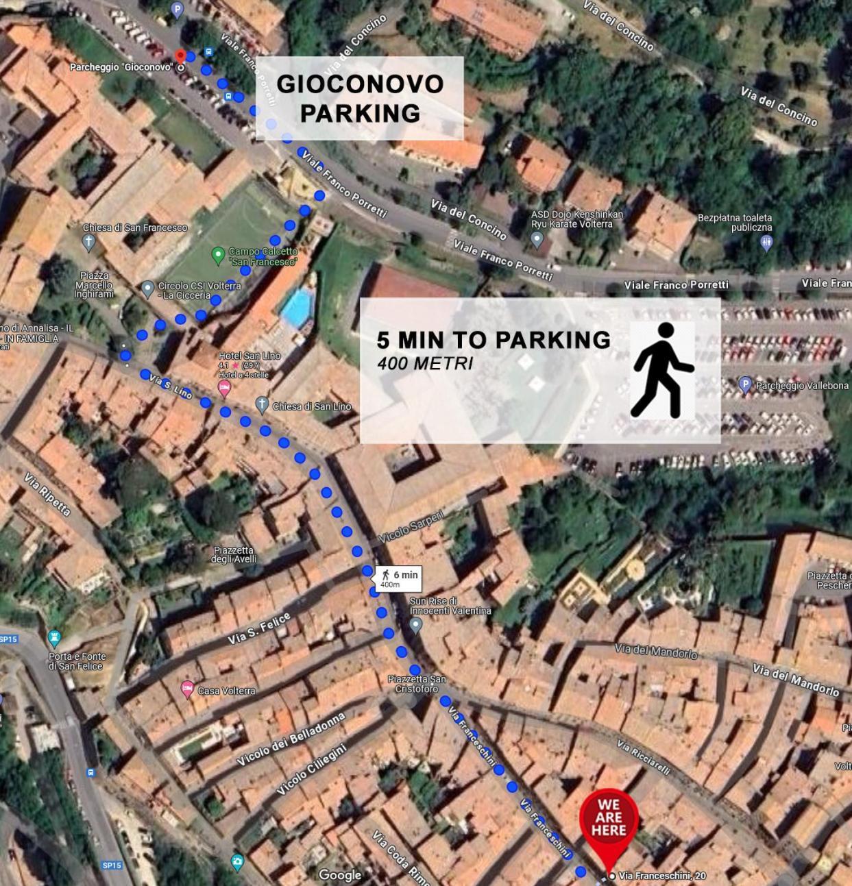 Il Cantuccio- Appartamento In Centro Con Giardino Volterra Extérieur photo